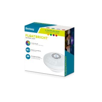 Lumiere flottante a leds diametre 14 cm 58419