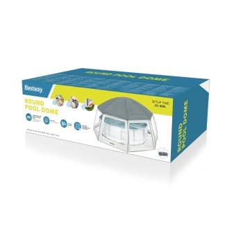 Dome de protection pour piscine hors-sol rondes 58612 - miniature 3
