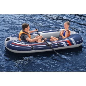 Bateau gonflable hydro force treck x1 228 × 121 × 32 cm avec 2 rames et un gonfleur a pied