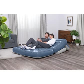 Canape convertible multi MAX 3 en 1 avec pompe électrique intégrée 188 × 152 × 64 cm - vue 1