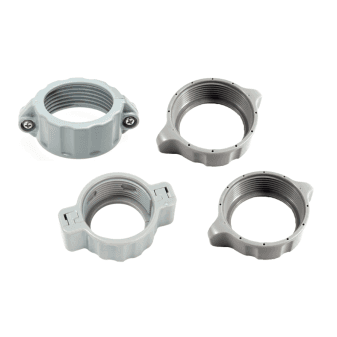 Kit ecrous a oeillets et bague de serrage entree sortie pour pompes lay z spa hydrojet Pro Bestway - vue 1
