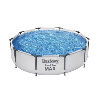 Piscine hors-sol tubulaire ronde Bestway Steel Pro 305x66 bleu