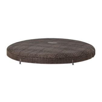 Enveloppe de couverture similicuir pour lay z spa bali maxhold energysense AirJet 7 216 × 71 cm - vue 1