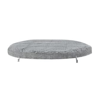 Enveloppe de couverture similicuir pour lay z spa bali maxhold energysense AirJet 6 196 × 71 cm - vue 1