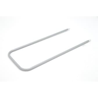 Support en ubeam a gris cotes longs pour piscines Power Steel Bestway 549x274x122 cm671x366x122 cm ovales - vue 1