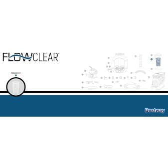 Panier pour les systemes de filtration a sable flowclear Bestway sauf 2 006 l h - vue 1