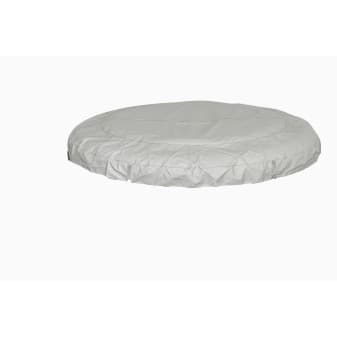 Enveloppe de couverture en simili cuir gris clair pour Lay-Z-Spa tahiti AirJet Bestway 180 × 66 cm 2021 - vue 1