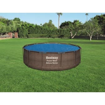 Bâche solaire diametre 356 cm piscine hors-sol ronde diametre 366 cm ou 396 cm 58242 - vue 1
