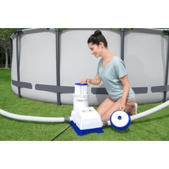 Pompe de filtration tactile intelligente 7570 l h controle via application Bestway smart hub 58680