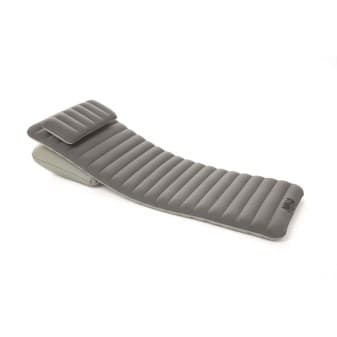 Matelas gonflable camping 1 place pavillo flexchoice 191 × 70 × 105 cm avec oreiller et coussin de soutien