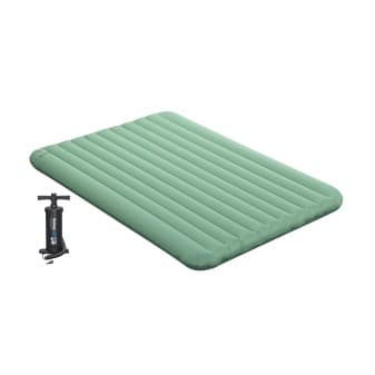 Matelas gonflable de trekking adventurest 2 places 203 × 142 × 15 cm avec isolation thermique et gonfleur